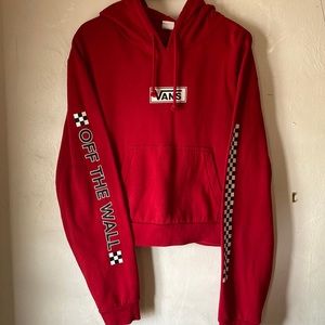 Vans 'OTW' crop hoodie